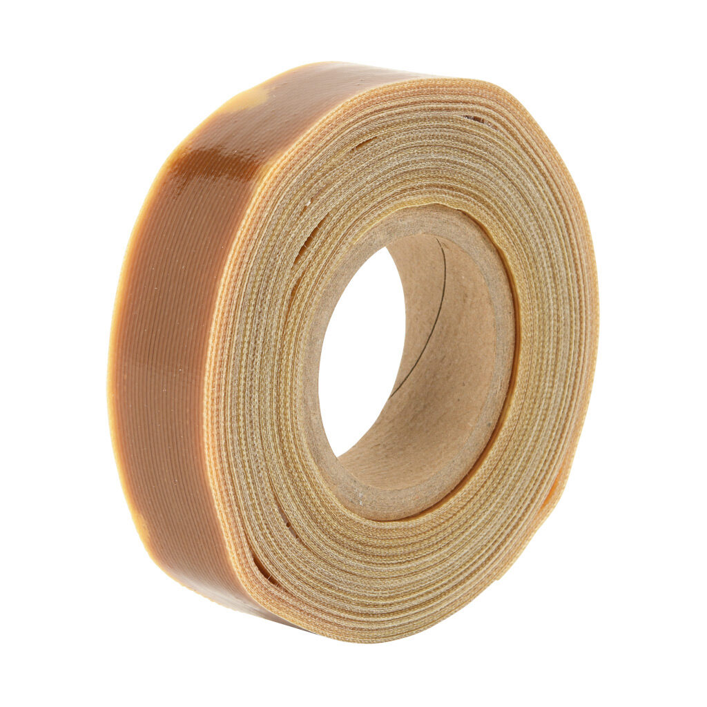 PR-1121-1 - Plymouth Rubber 61A fabric electrical tape, 0.75in x 60ft, yellow.