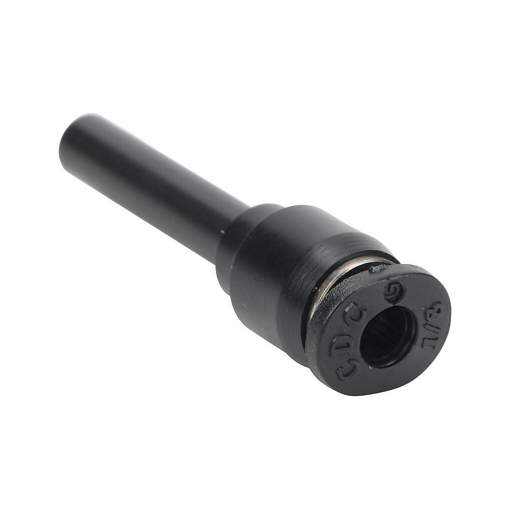 PR532-18 - NITRA pneumatic push-to-connect fitting, plug-in reducer, thermoplastic (PBT) body, (1) 5/32in (4mm) plug-in to (1) 1/8in push-to-connect. Package of 5.