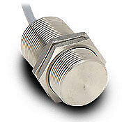 PTW-AN-5A - AutomationDirect inductive proximity sensor, tubular, 30mm diameter x 50mm body, stainless steel housing, NPN, N.O. output, 20mm sensing distance, flush, 100 Hz switching frequency, IP68, pigtail.
