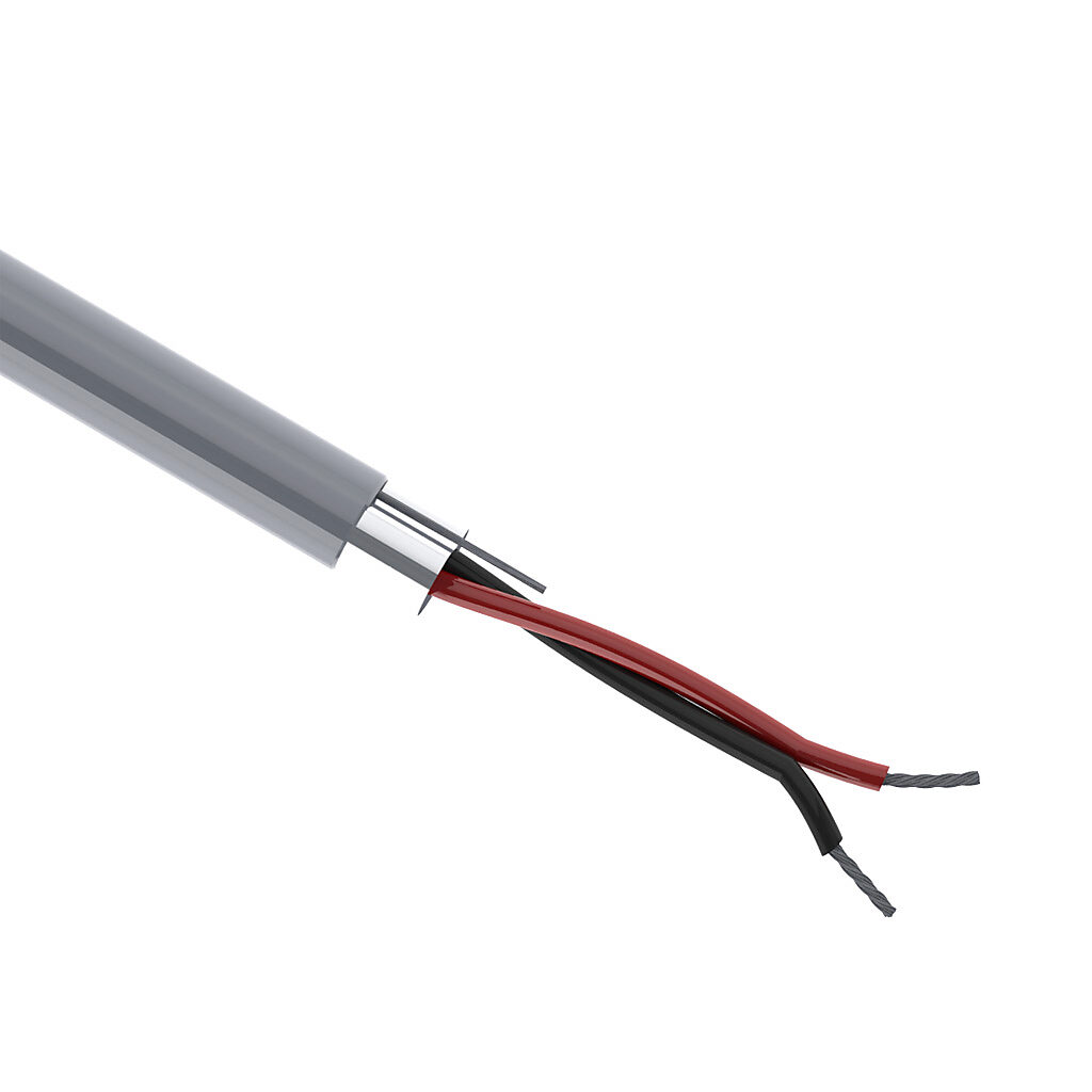 Q0170-1 - Quabbin control and signal cable, shielded, 1 twisted pair, 18 AWG, 16-stranded, tinned copper, PVC conductor insulation material, PVC jacket, gray, cut to length.