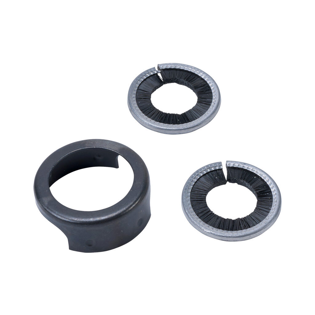 R374 - Rockford Ball Screw R37 series wiper kit, for use with R372 and R372BS ball nuts, includes (2) wipers and (1) end cap.