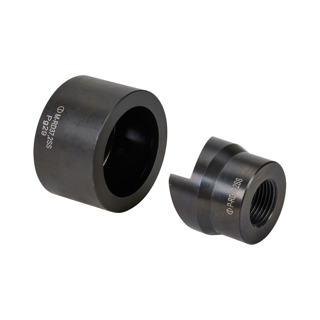 RD37.2SS - Cembre knockout punch and die, PG29. For use with 3/4in draw stud. Punch and die included.