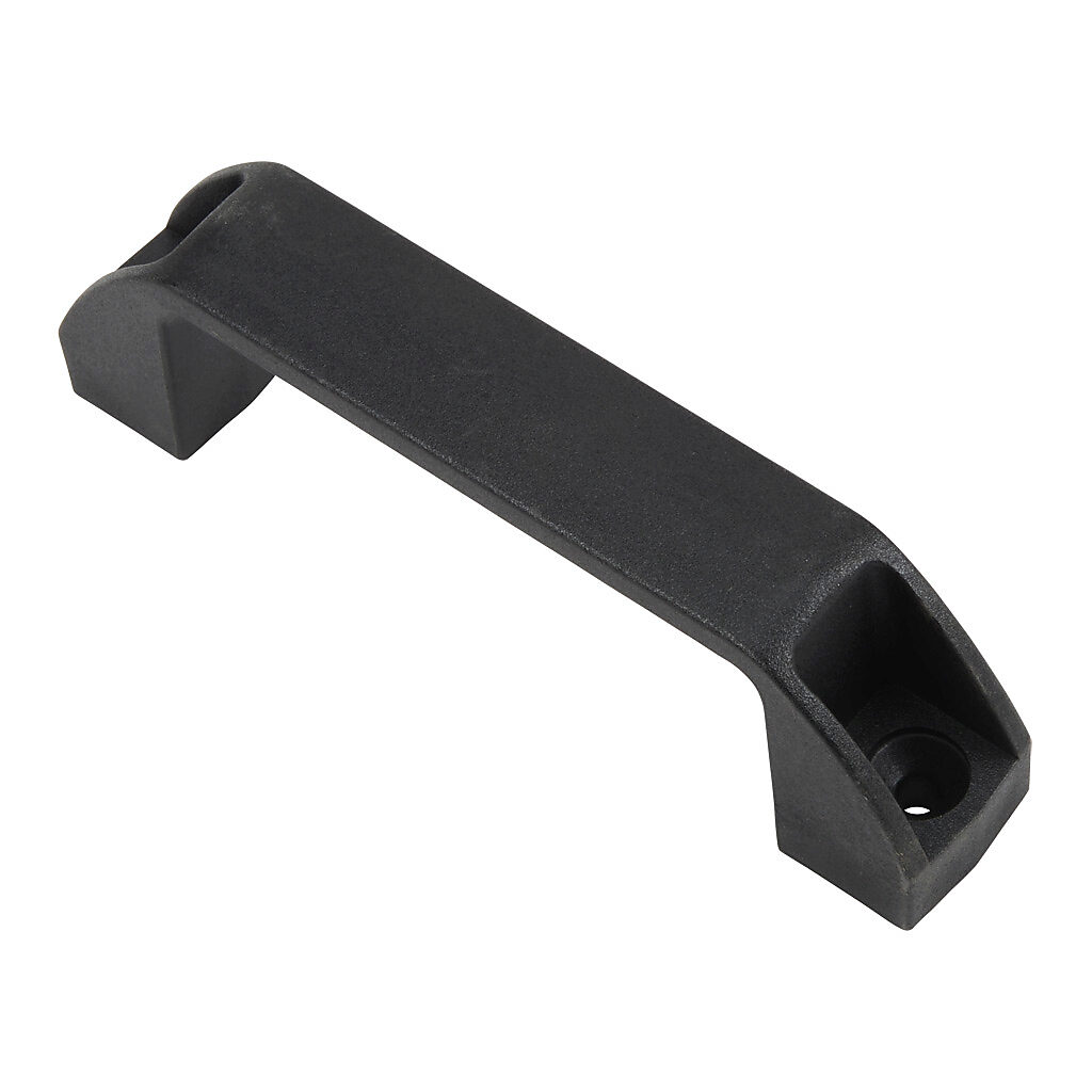 RECH109506 - Stahlin carrying handle, plastic, black. For use with fiberglass enclosures.