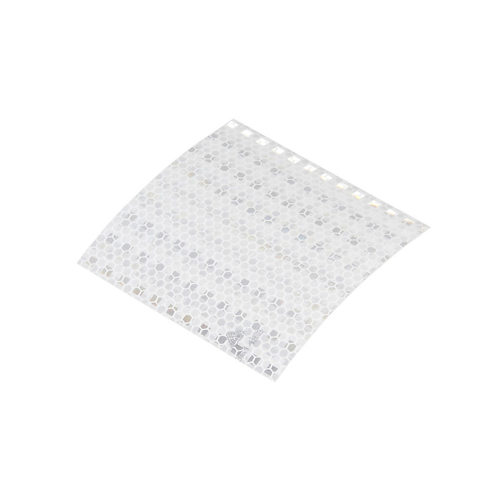 RL100DQ1 - Micro Detectors reflective tape, rectangular, 100mm x 100mm. For use with polarized reflective photoelectric sensors.