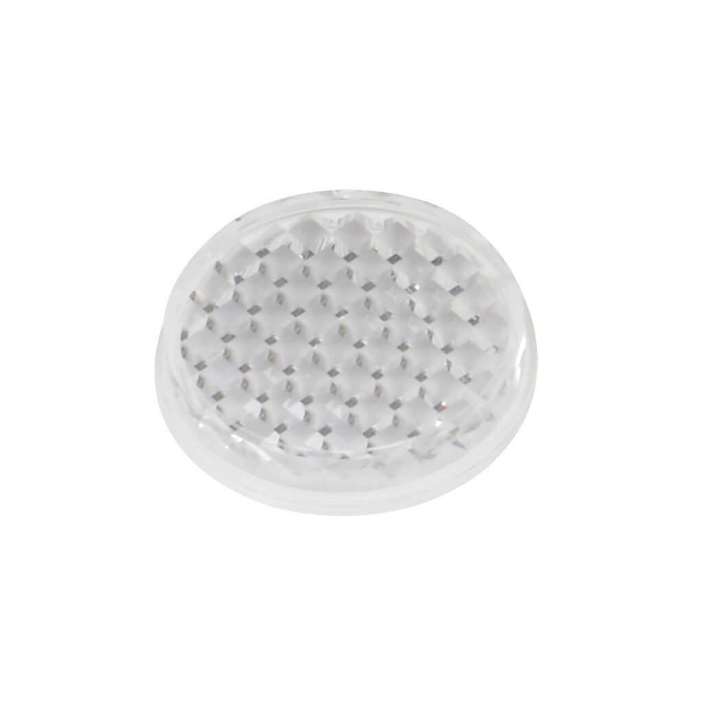 RL103-1 - Micro Detectors reflector, round, 34.5mm. For use with polarized reflective photoelectric sensors.