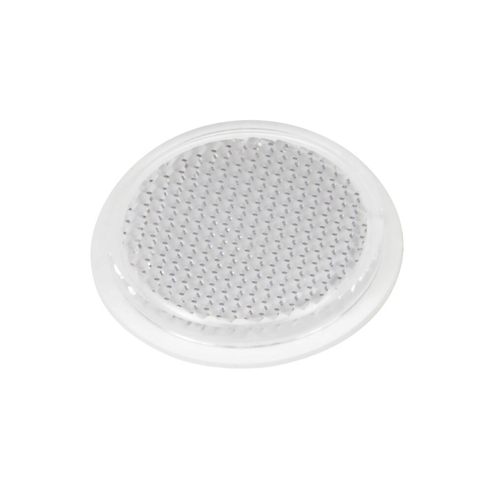 RL104-1 - Micro Detectors reflector, round, 46mm. For use with polarized reflective photoelectric sensors.