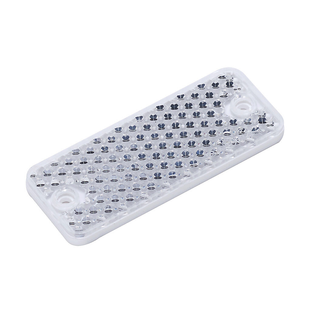 RL105G-1 - Micro Detectors reflector, rectangular, 95mm x 38mm. For use with polarized reflective photoelectric sensors.