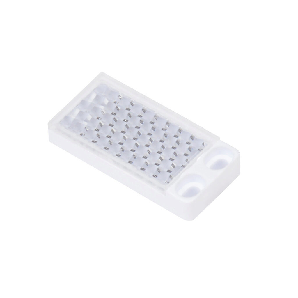 RL111G-1 - Micro Detectors reflector, rectangular, 22.5mm x 47mm. For use with polarized reflective photoelectric sensors.