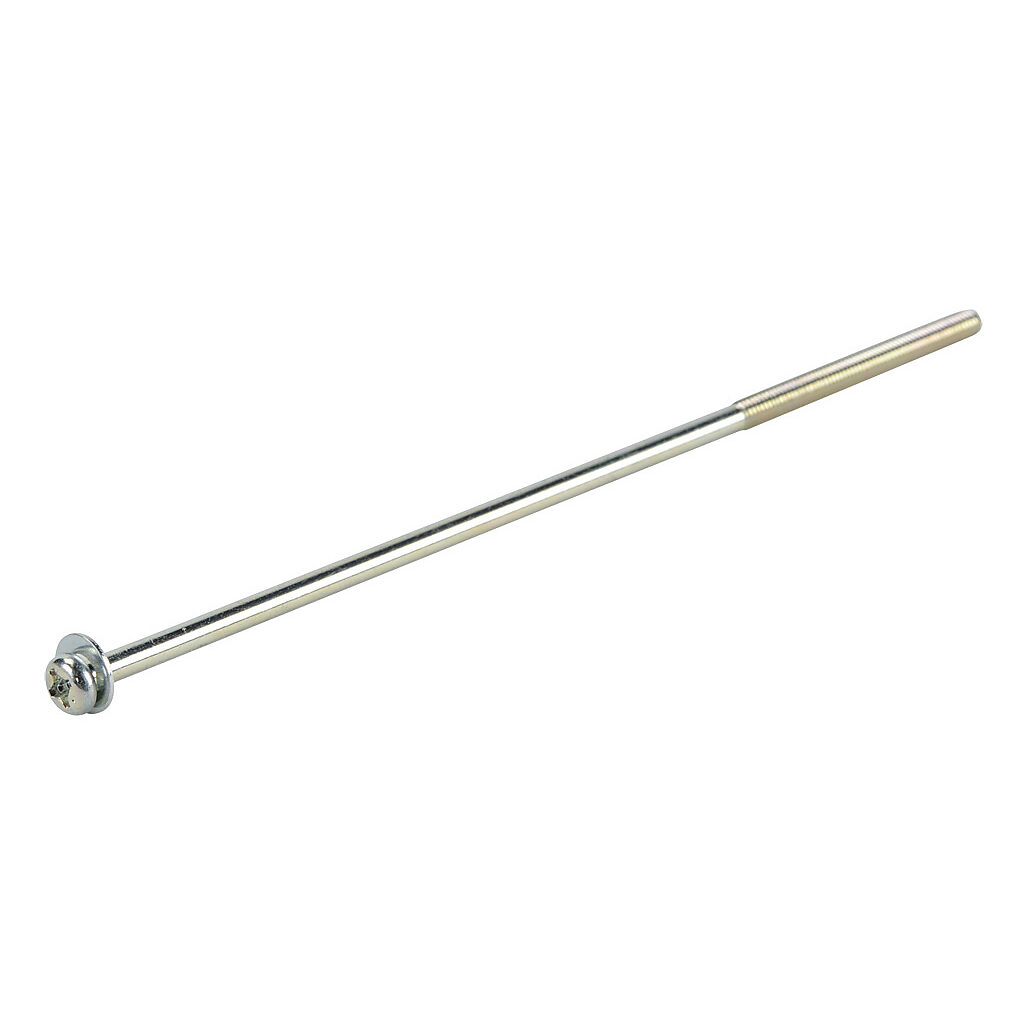 S33552110-03108F1 - Patlite 3-tier center screw, zinc plated steel, zinc plated finish. For use with ME and MES series signal towers.
