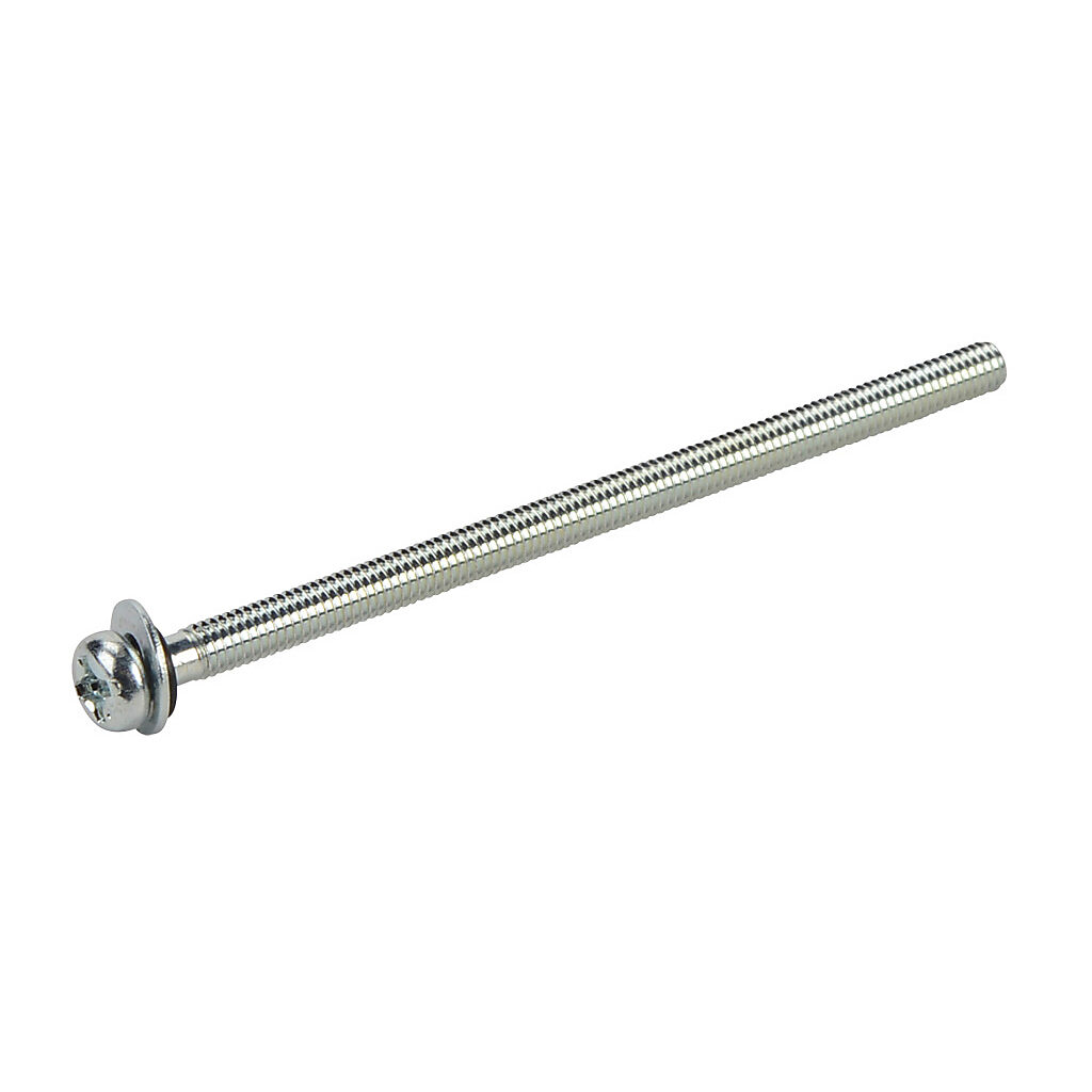 S33552120-0355F1 - Patlite 1-tier center screw, zinc plated steel, zinc plated finish. For use with MP and MPS series signal towers.