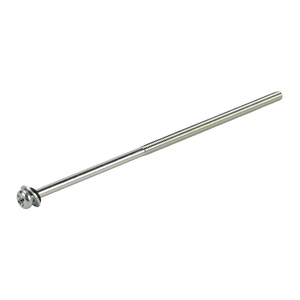 S33552120-0390F1 - Patlite 2-tier center screw, zinc plated steel, zinc plated finish. For use with MP and MPS series signal towers.