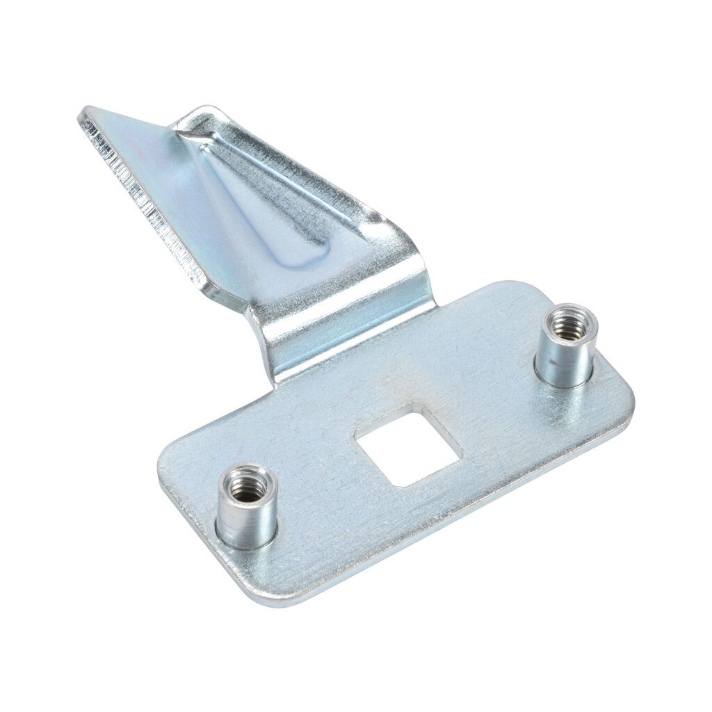 SCE-102237 - Saginaw latch cam, replacement, carbon steel, plated zinc finish. For use with Saginaw 7in door handles.
