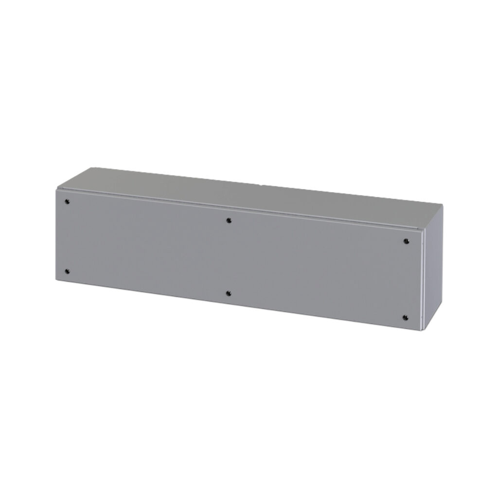 SCE-1460T - Saginaw optional top console, carbon steel, ANSI 61 gray, powder coat finish. For use with SCE-1460BD operator console.