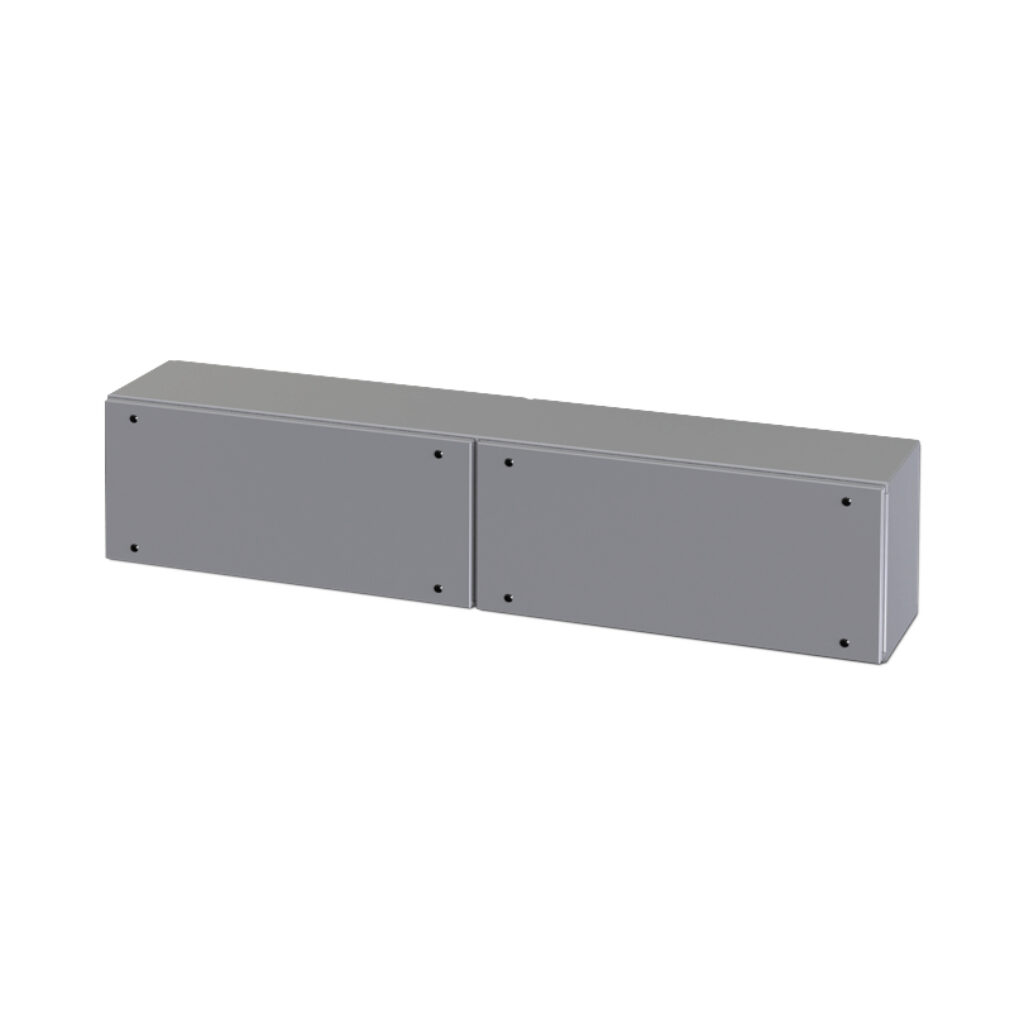 SCE-1472T - Saginaw optional top console, carbon steel, ANSI 61 gray, powder coat finish. For use with SCE-1472BD operator console.