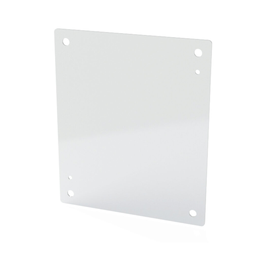 SCE-16DLP14 - Saginaw subpanel, carbon steel, white, powder coat finish. For use with SCE-16EL161408LPxx enclosures.