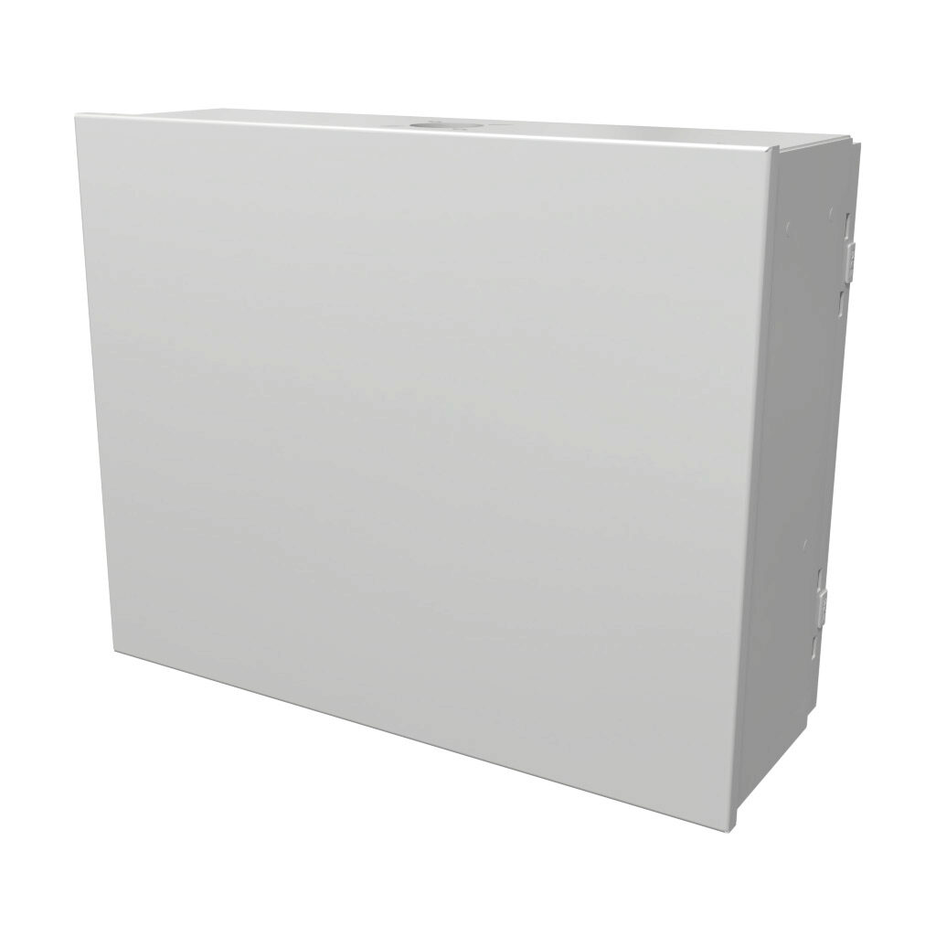 SCE-16HMI2006LP - Saginaw HMI Enclosure, NEMA 3R/4/12/13, 16 x 20 x 6in (HxWxD), suspension or pedestal mount, dual access, carbon steel, RAL 7035 light gray, powder coat finish, screw cover front, single door rear, 1/4-turn semi-flush latch.