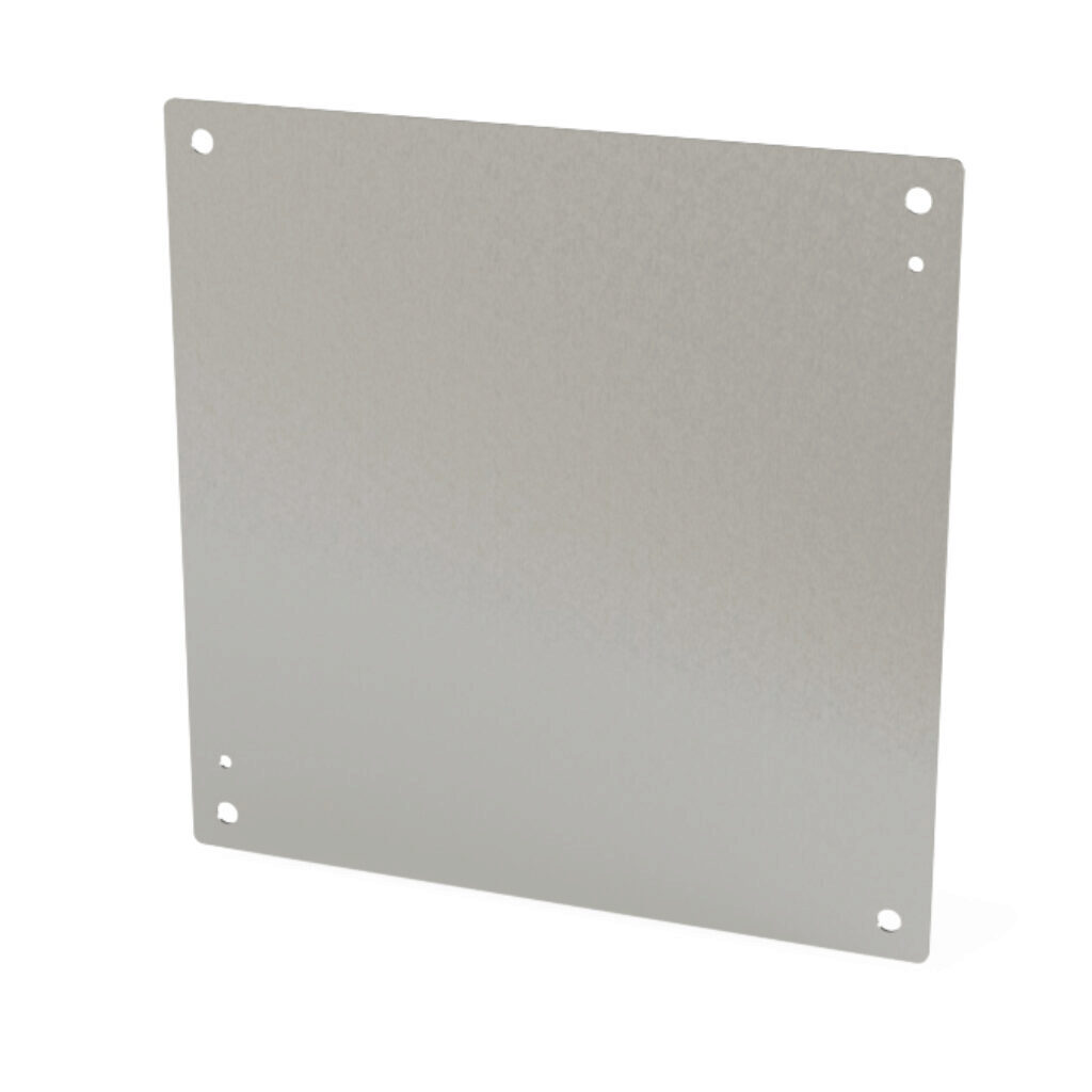 SCE-20P20SS - Saginaw subpanel, 304 stainless steel, #4 brush finish. For use with SCE-20EL20xxxx, SCE-20XEL21xxxx, SCE-20SA22xxxx and SCE-20H20xxxx enclosures.