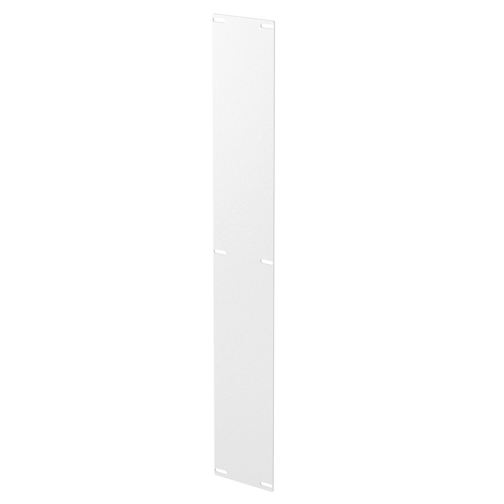 SCE-72FP - Saginaw NextGen series subpanel filler plate, 68in/72in, carbon steel, white, powder coat finish.