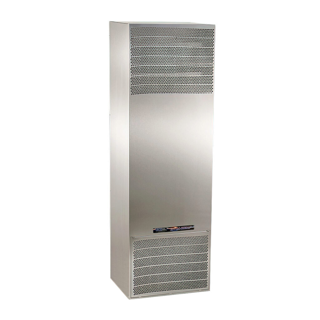 SCE-AC10200B230VSS6 - Saginaw Enviro-Therm air conditioner, 10200 BTU/H, R-134a or R-513a, 230 VAC operating voltage, 316 stainless steel housing, side mount. For use with NEMA/UL Type 3R, 4, 4X & 12 enclosures.
