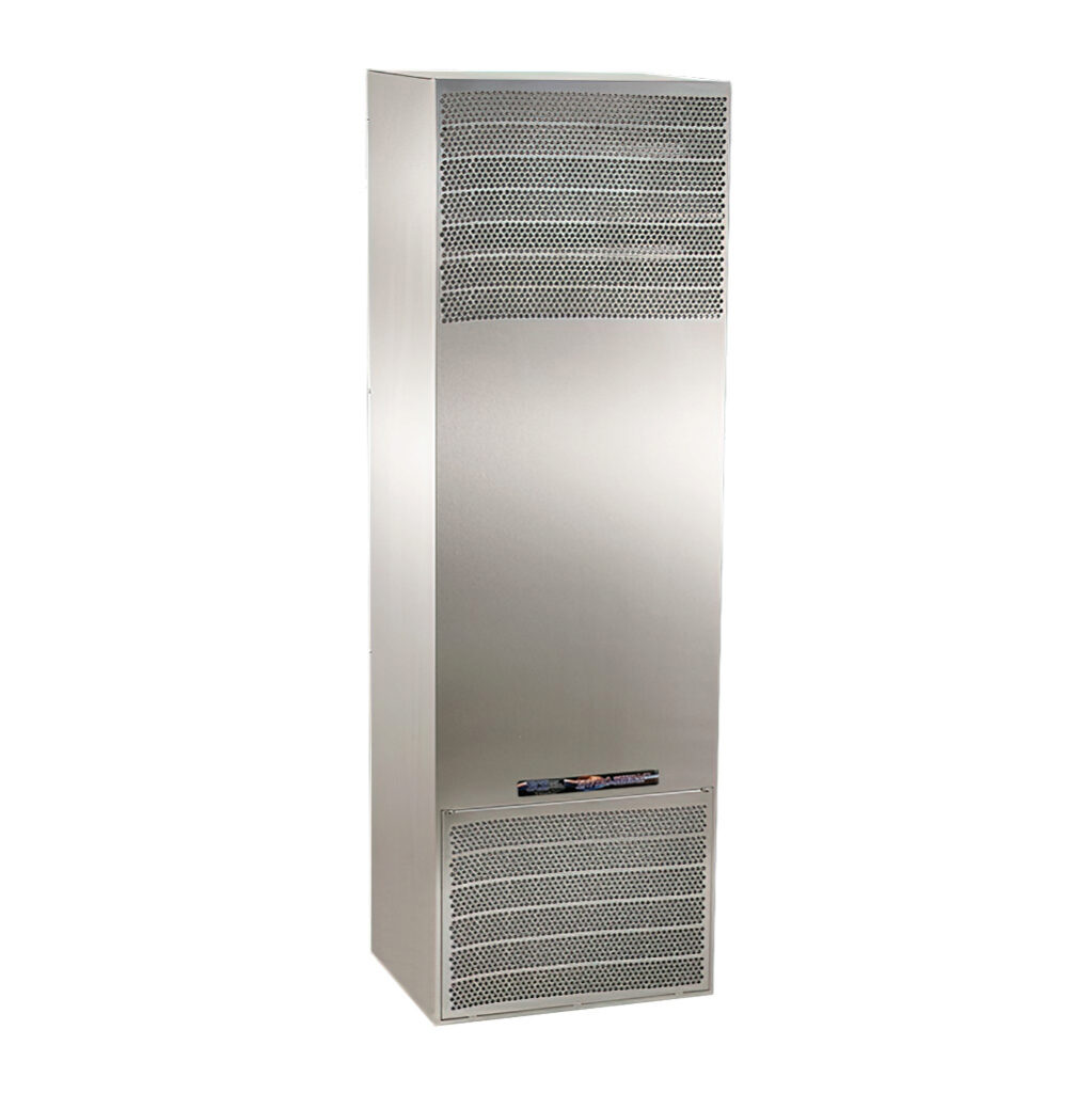 SCE-AC13650B230VSS6 - Saginaw Enviro-Therm air conditioner, 13650 BTU/H, R-134a or R-513a, 230 VAC operating voltage, 316 stainless steel housing, side mount. For use with NEMA/UL Type 3R, 4, 4X & 12 enclosures.