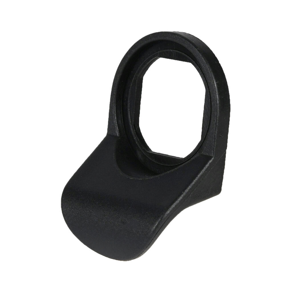 SCE-ELFP - Saginaw finger pull, black. For use with SCE-14RMW and SCE-20RMW removable wire covers.