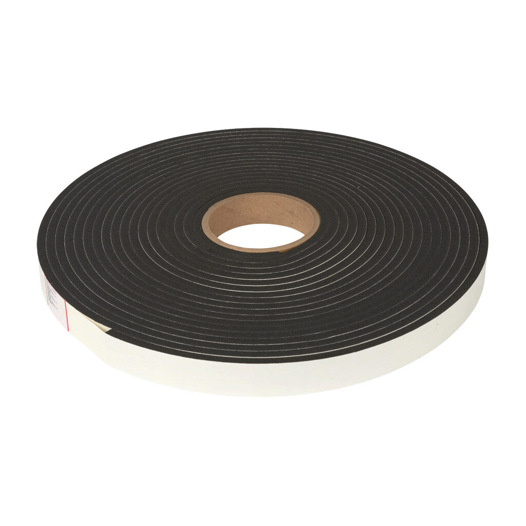 SCE-GA14X1 - Saginaw strip gasket, replacement, self-adhesive, closed-cell urethane, 1/4in thick x 1in wide x 40ft long roll. For use with NEMA 4/4X enclosures.