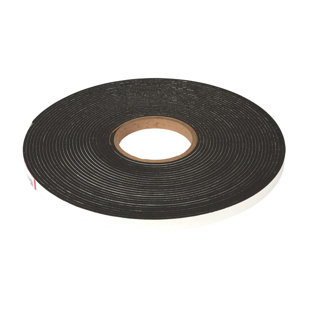 SCE-GA18X50 - Saginaw strip gasket, replacement, self-adhesive, closed-cell urethane, 1/8in thick x 1/2in wide x 50ft long roll. For use with NEMA 4/4X enclosures.