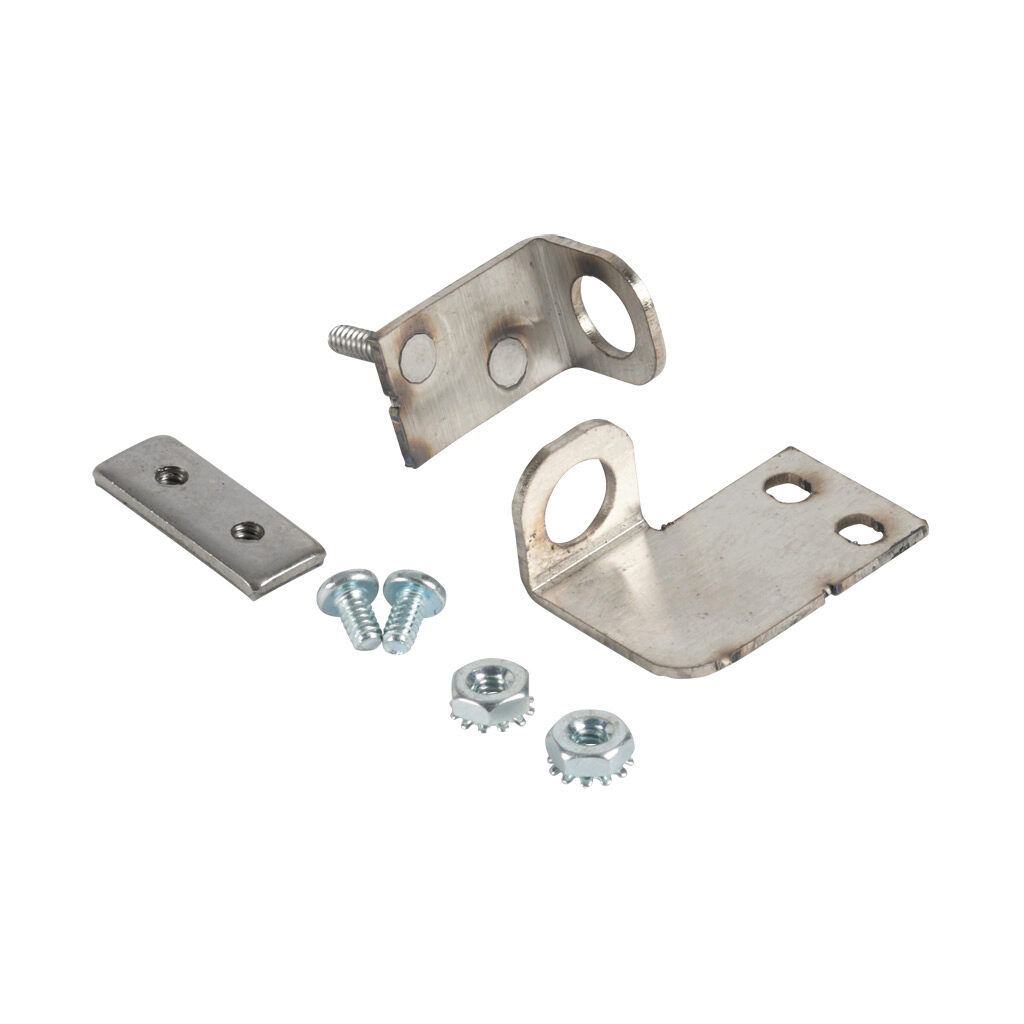 SCE-PLKJIC - Saginaw junction box padlock kit, plated steel. For use with SCE-xxxxxCHNF enclosures. Mounting hardware included.