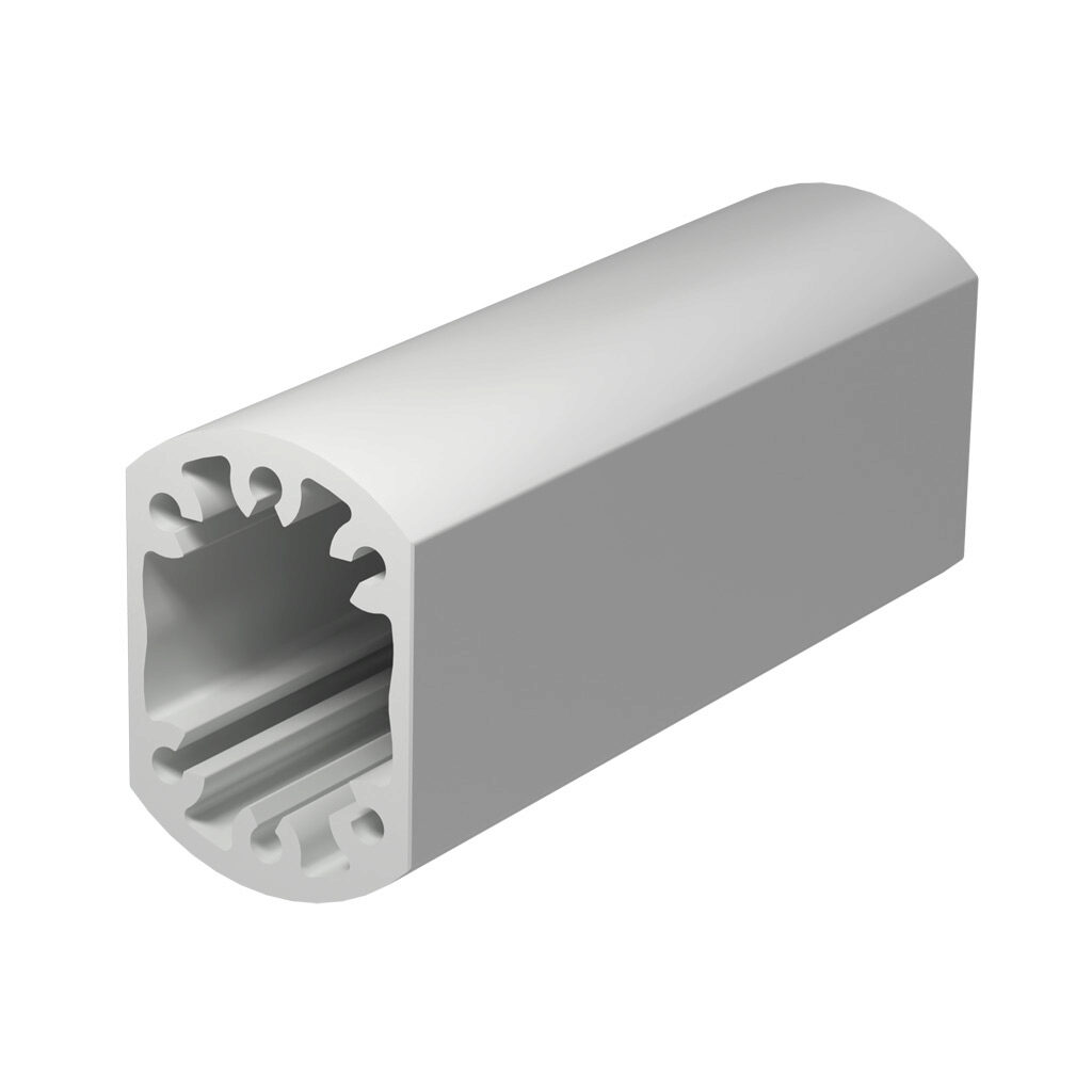 SCE-SA08TC - Saginaw suspension arm profile, closed tube, 3.54 x 2.56in, 7.9in length, 6060T66 aluminum.