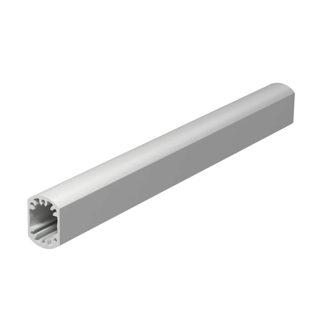SCE-SA30TC - Saginaw suspension arm profile, closed tube, 3.54 x 2.56in, 29.5in length, 6060T66 aluminum.
