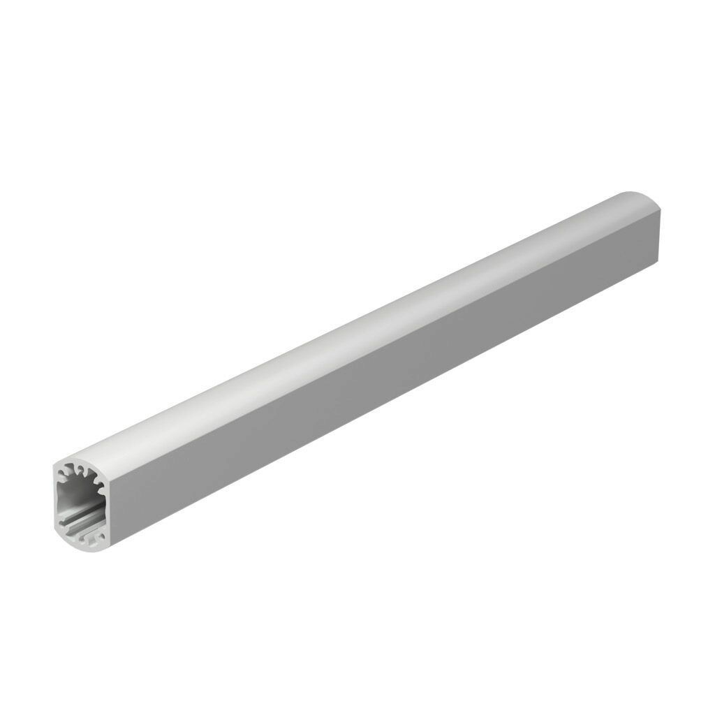 SCE-SA39TC - Saginaw suspension arm profile, closed tube, 3.54 x 2.56in, 39.4in length, 6060T66 aluminum.