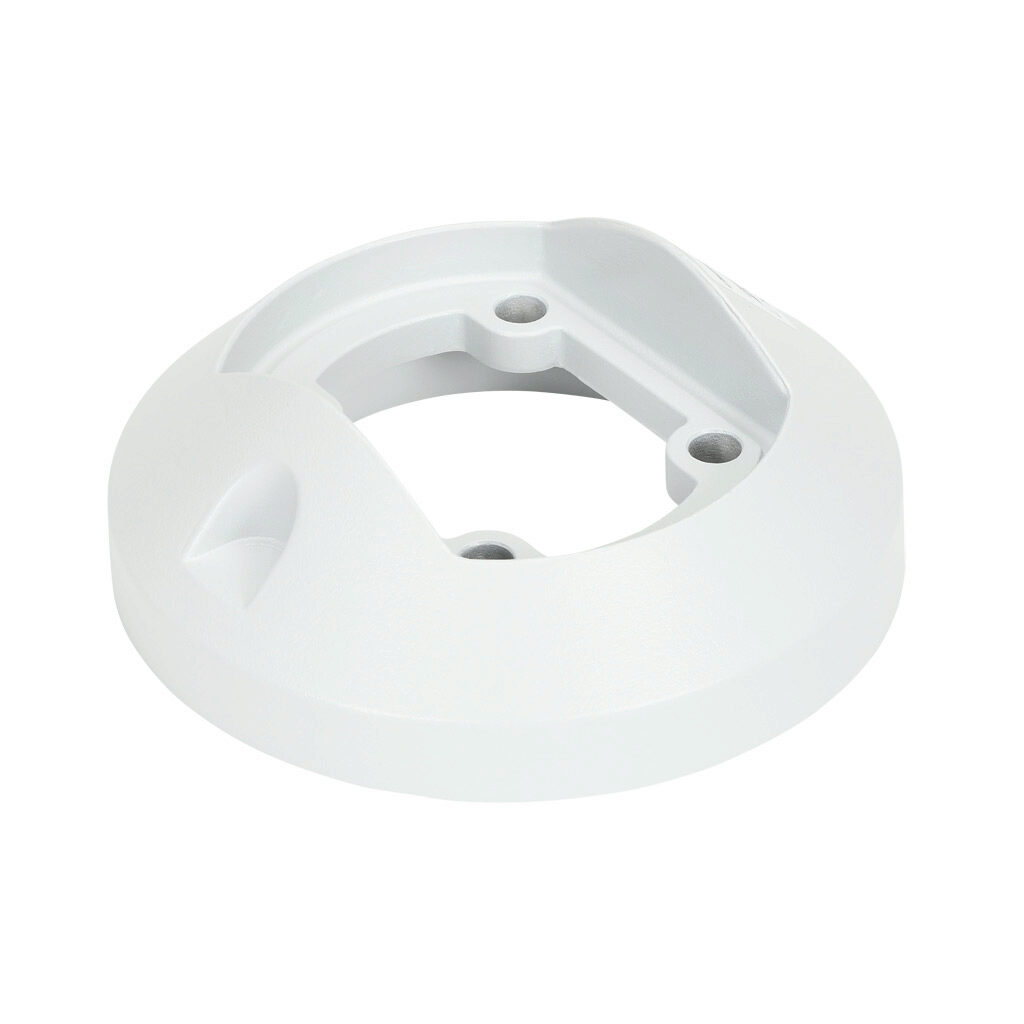 SCE-SAFC - Saginaw suspension arm fitting, fixed coupling, aluminum, RAL 7035 light gray, powder coat finish. For use with 3.54 x 2.56in suspension arm profile.