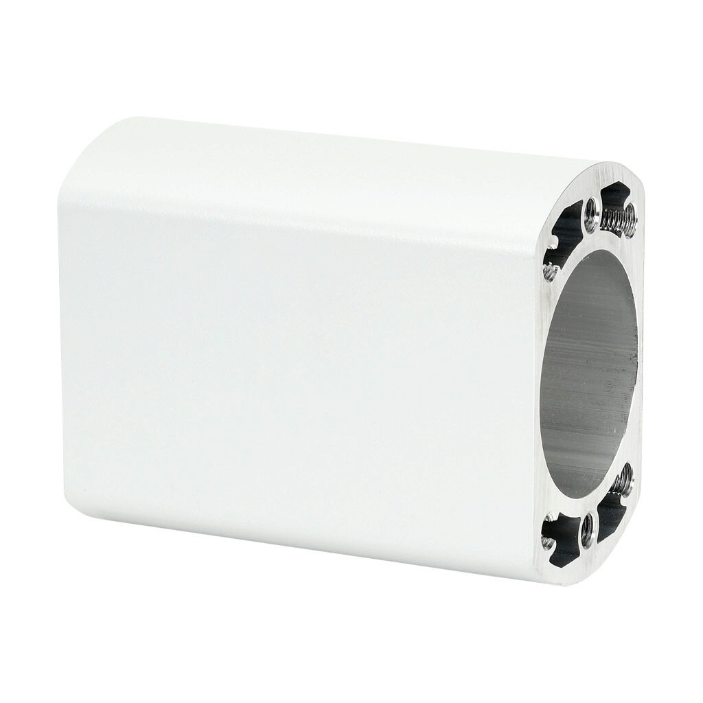 SCE-SAH06TC - Saginaw suspension arm profile, closed tube, 5.00 x 3.00in, 6in length, 6060T66 aluminum. For use with Saginaw counter balance arms.