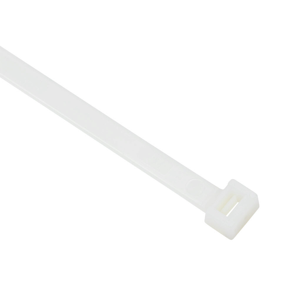 SEL.2.144 - SapiSelco Selfit series standard cable tie, general purpose, nylon 6.6, 16.93in length, 0.35in width, 149lb tensile strength, 4.65in maximum bundle diameter, natural. Package of 100.