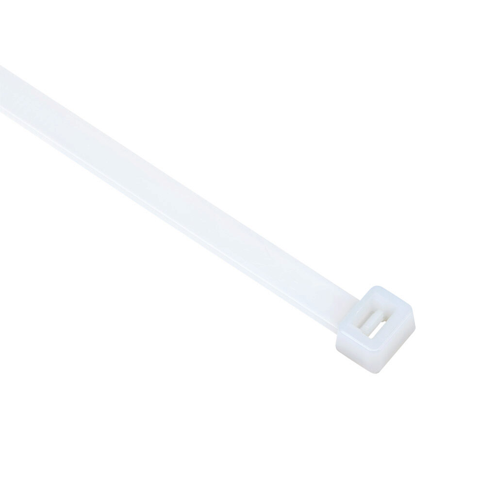 SEL.2.437 - SapiSelco Selfit series standard cable tie, general purpose, nylon 6.6, 21.26in length, 0.3in width, 101lb tensile strength, 6.3in maximum bundle diameter, natural. Package of 100.