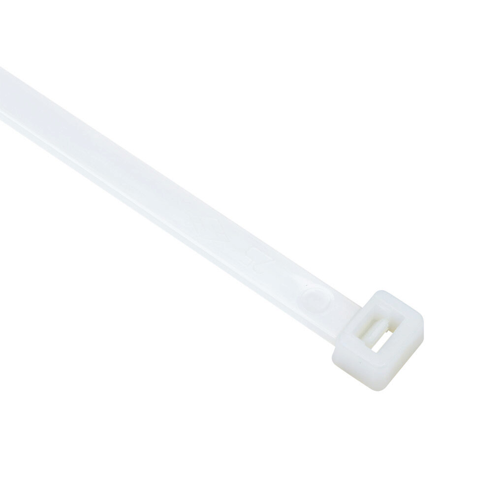 SEL.2.441 - SapiSelco Selfit series standard cable tie, general purpose, nylon 6.6, 29.52in length, 0.3in width, 101lb tensile strength, 8.74in maximum bundle diameter, natural. Package of 100.