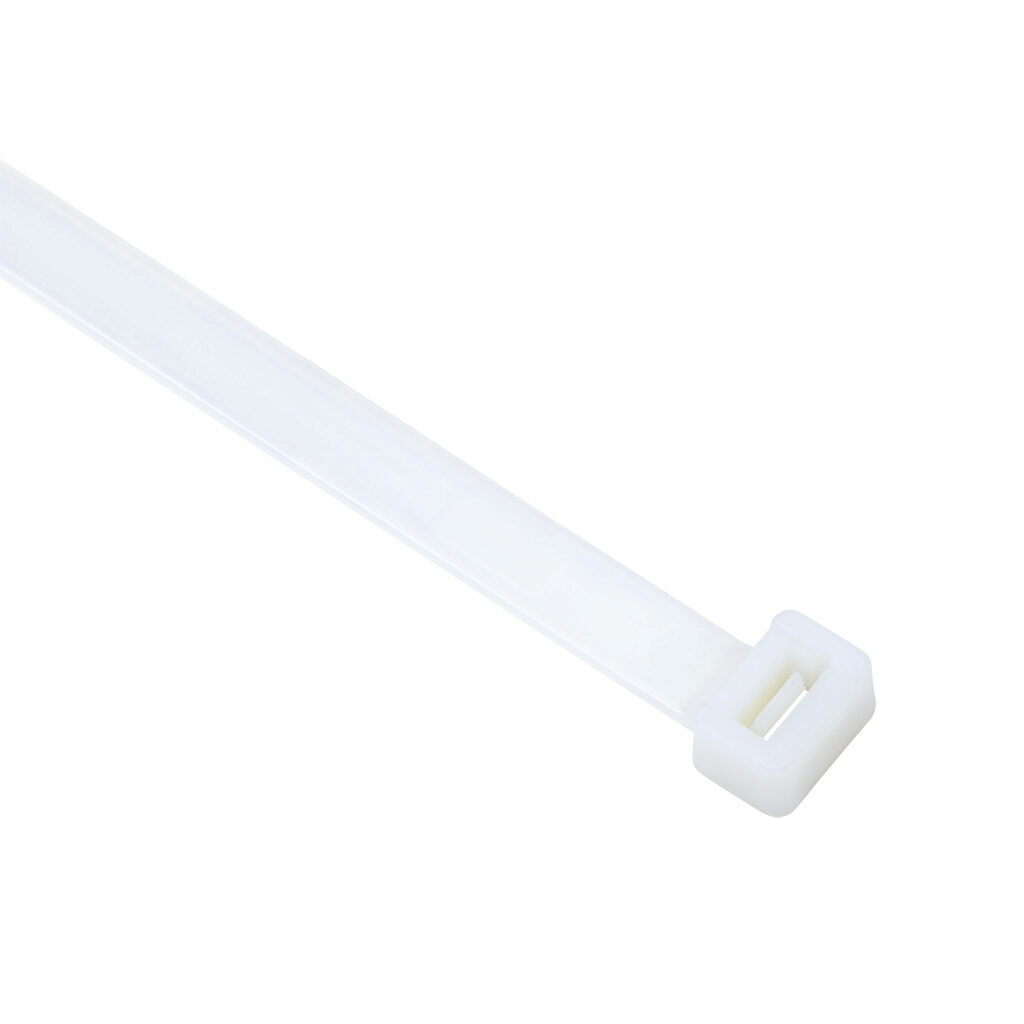 SEL.2.451 - SapiSelco Selfit series standard cable tie, general purpose, nylon 6.6, 19.69in length, 0.49in width, 216lb tensile strength, 5.51in maximum bundle diameter, natural. Package of 50.