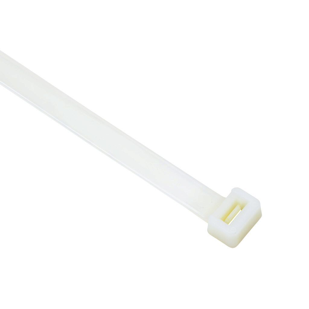 SEL.2.452 - SapiSelco Selfit series standard cable tie, general purpose, nylon 6.6, 29.53in length, 0.49in width, 216lb tensile strength, 8.74in maximum bundle diameter, natural. Package of 50.