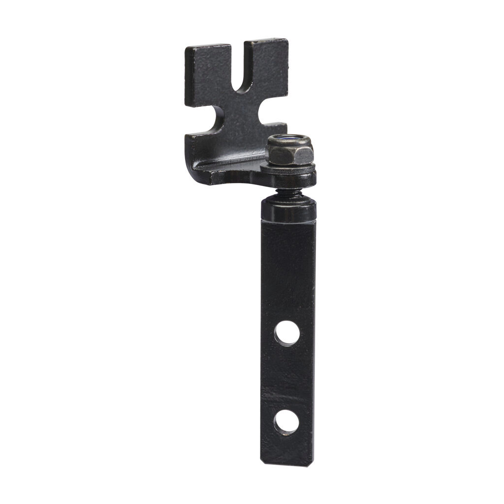 SFBE180 - ReeR mounting bracket, 180-degree, vertical and horizontal adjustment, steel. Package of 4. For use with ReeR Micron light grids. Hardware included.