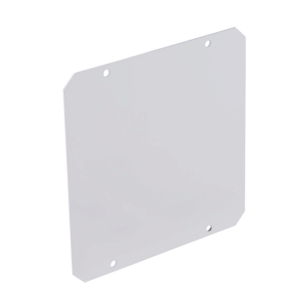 SFPK66-IMP-P10 - Integra dead front panel, carbon steel, white, powder coat finish. For use with 6x6 (HxW) P6063-P10 & P6063C-P10 Impact series enclosures.