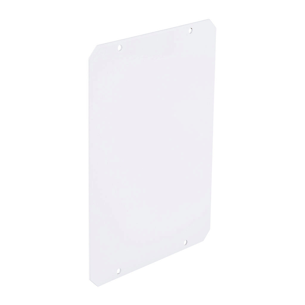 SFPK86-IMP-P10 - Integra dead front panel, carbon steel, white, powder coat finish. For use with 8x6 (HxW) P8063-P10 & P8063C-P10 Impact series enclosures.