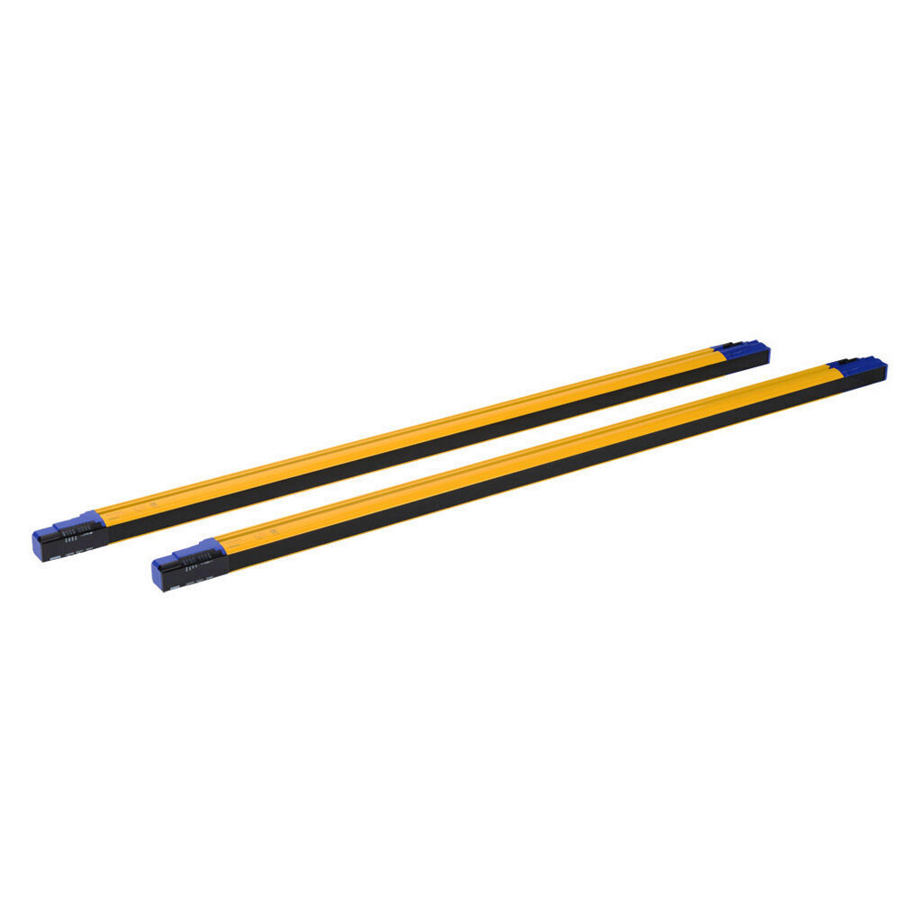 SG4-30-105-OO-P - Datalogic safety light curtain, sender/receiver pair, hand protection, 24 VDC, 30mm resolution, 1050mm protected height, 0.2-20m operating distance, safety category Type 4, configurable, IP65, (2) 18-pin proprietary connections.