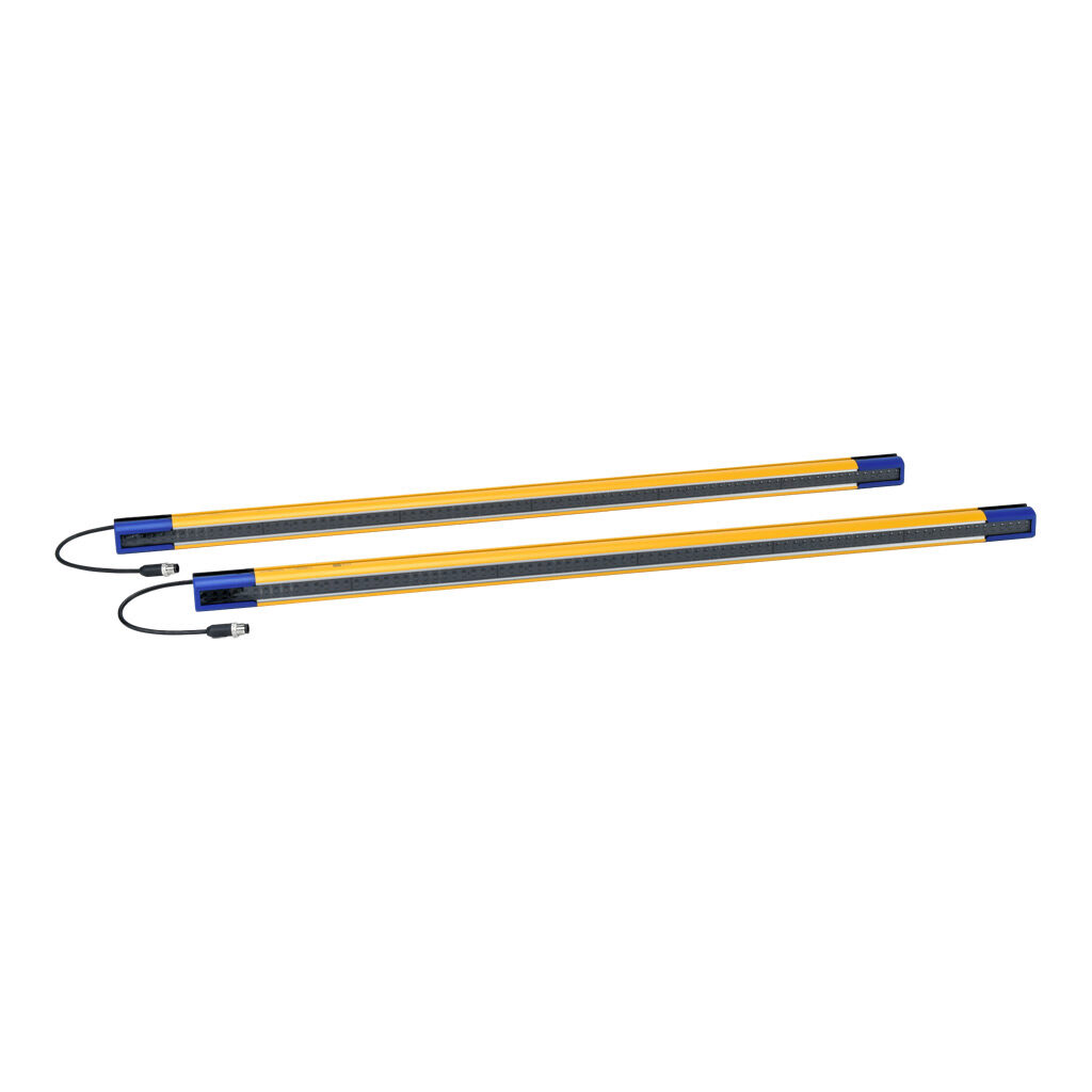 SH4-14-0900-B-5 - Datasensing safety light curtain, sender/receiver pair, finger protection, 24 VDC, 14mm resolution, 900mm protected height, 0.2-10m operating distance, safety category Type 4, IP65 IP67, (2) 5-pin M12 quick-disconnect.