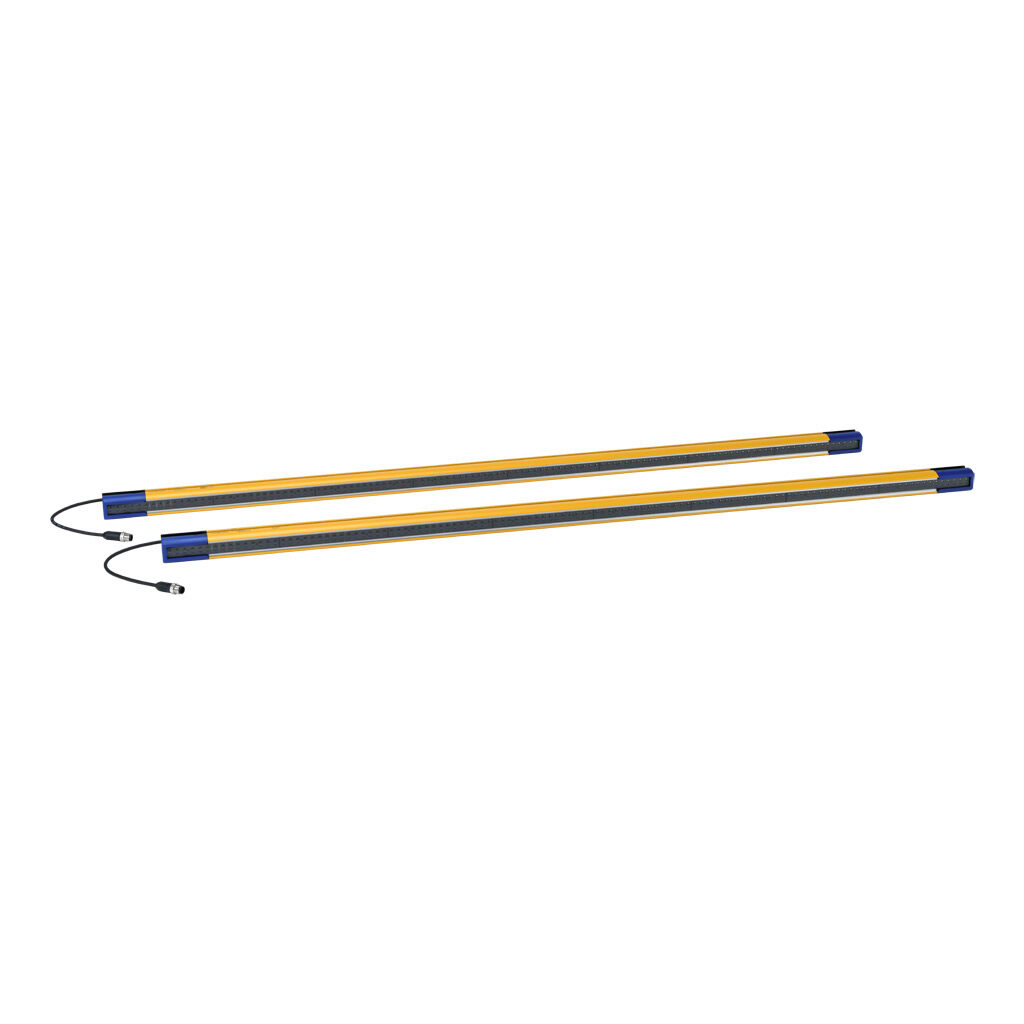 SH4-14-1200-B-5 - Datasensing safety light curtain, sender/receiver pair, finger protection, 24 VDC, 14mm resolution, 1200mm protected height, 0.2-10m operating distance, safety category Type 4, IP65 IP67, (2) 5-pin M12 quick-disconnect.