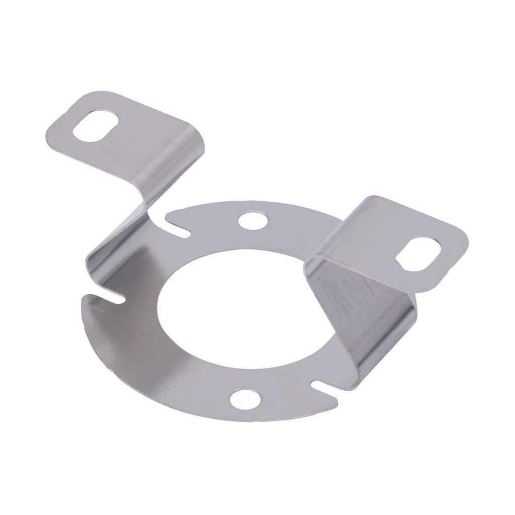 SHRS-W40D - JTEKT flexible mounting bracket, replacement, metal. For use with JTEKT TRD-SHR series IP65 hollow shaft encoders.