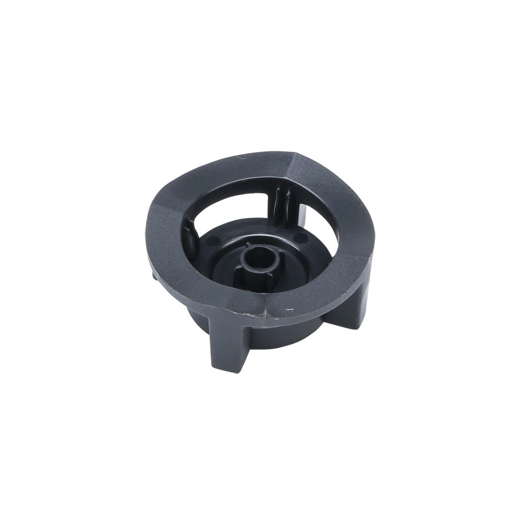 SSC.3.2101 - SapiSelco cable tie mount, round, black, 1.08 x 0.47in, bi-directional, nylon, nail gun mount. Package of 100.