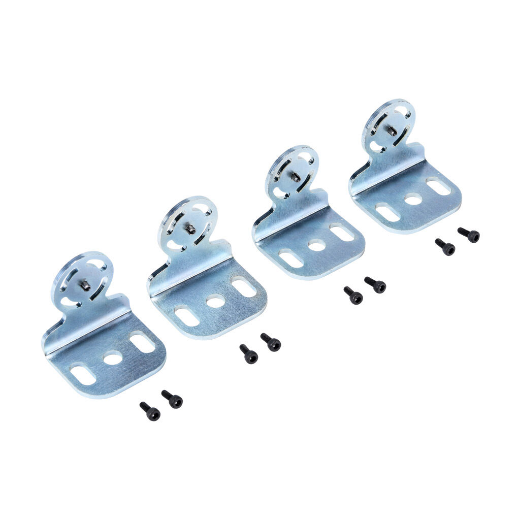 AutomationDirect ST-K4ROT-SH - Datasensing mounting bracket, zinc plated steel, top and bottom mount. Package of 4. For use with SH4 series light curtains.