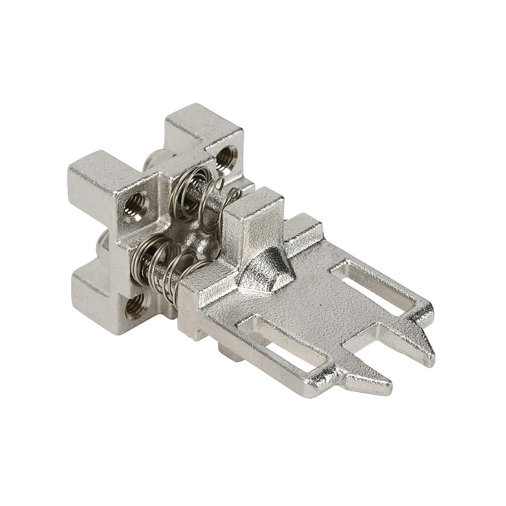 ST2311-C-ACTUATOR - Dold Safemaster series, actuator tongue (key), shock absorbing, 90 degree mounting tab mount, 316L stainless steel. For use with trapped key interlock systems.