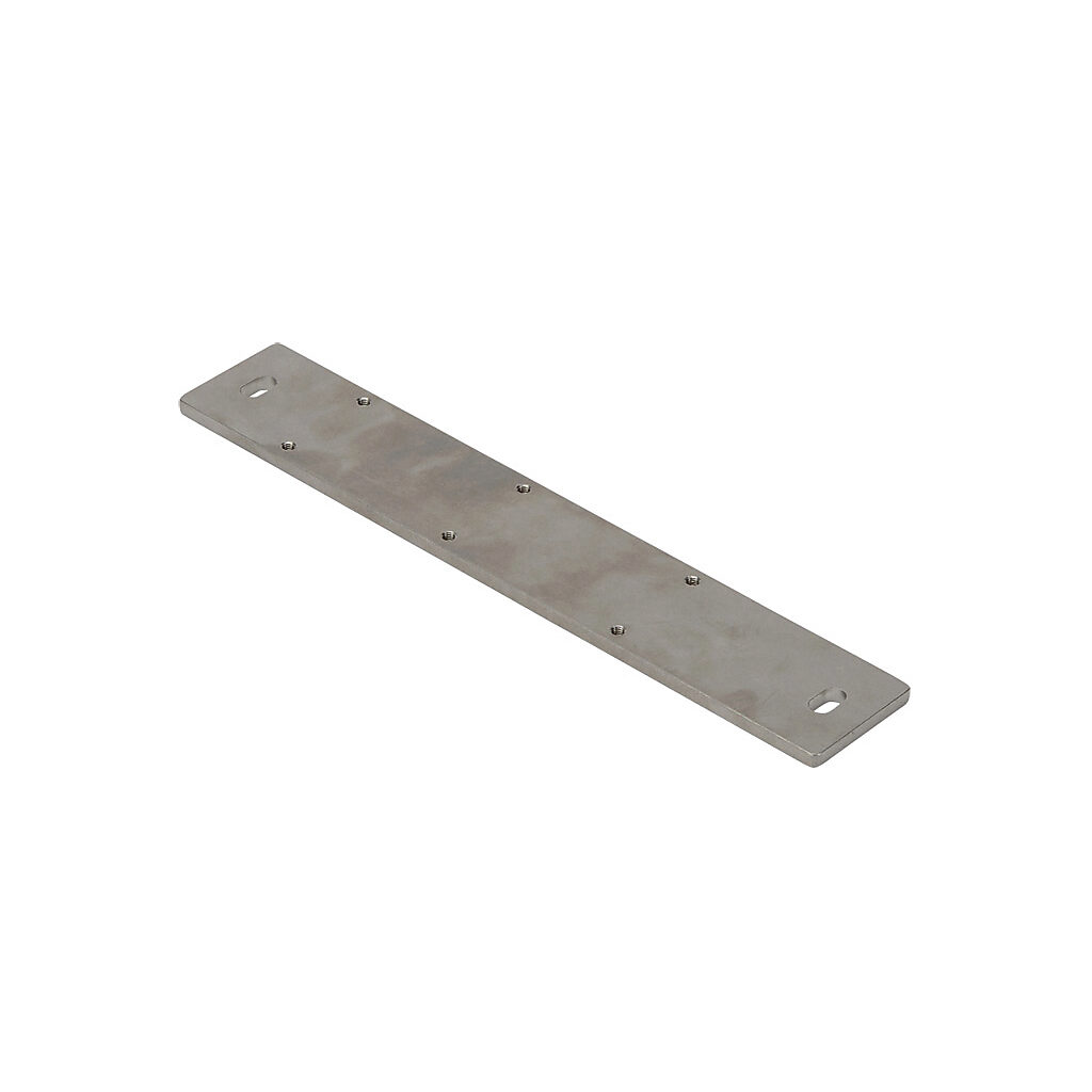 ST2361100-PLATE-2 - Dold Safemaster series mounting plate, 316L stainless steel, 40mm x 231mm. For use with trapped key interlock systems.