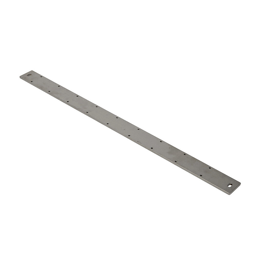 ST2367100-PLATE-8 - Dold Safemaster series mounting plate, 316L stainless steel, 40mm x 591mm. For use with trapped key interlock systems.